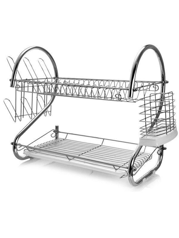 MegaChef 22 Inch Two Shelf Dish Rack * Bulk pricing*